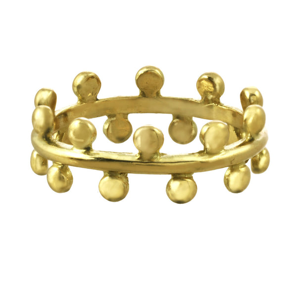 Gold ring with diamond or sapphire stones. Inspired by constellations.