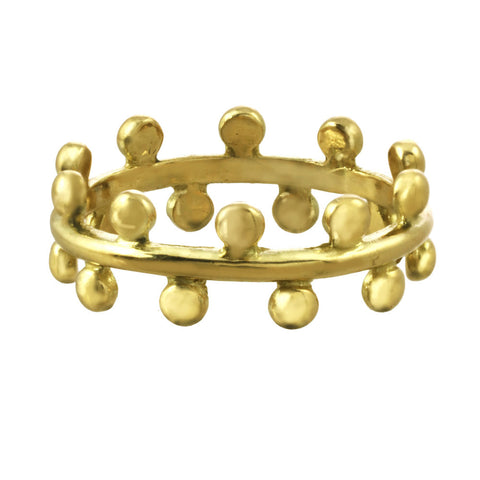 Gold ring with diamond or sapphire stones. Inspired by constellations.